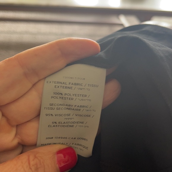 Tom Ford leather trimmed black top - Picture 4 of 6